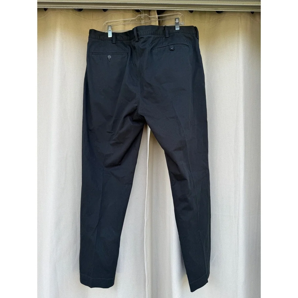 Polo Ralph Lauren Mens Black Stretch Straight Fit Chino Pants 40x32 RN 41381